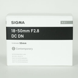 SIGMA 18-50mm F2.8 DC DN｜Contemporary [フジフイルムX用]