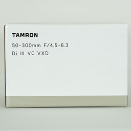TAMRON 50-300mm F/4.5-6.3 Di III VC VXD (Model A069) [ソニーE用]