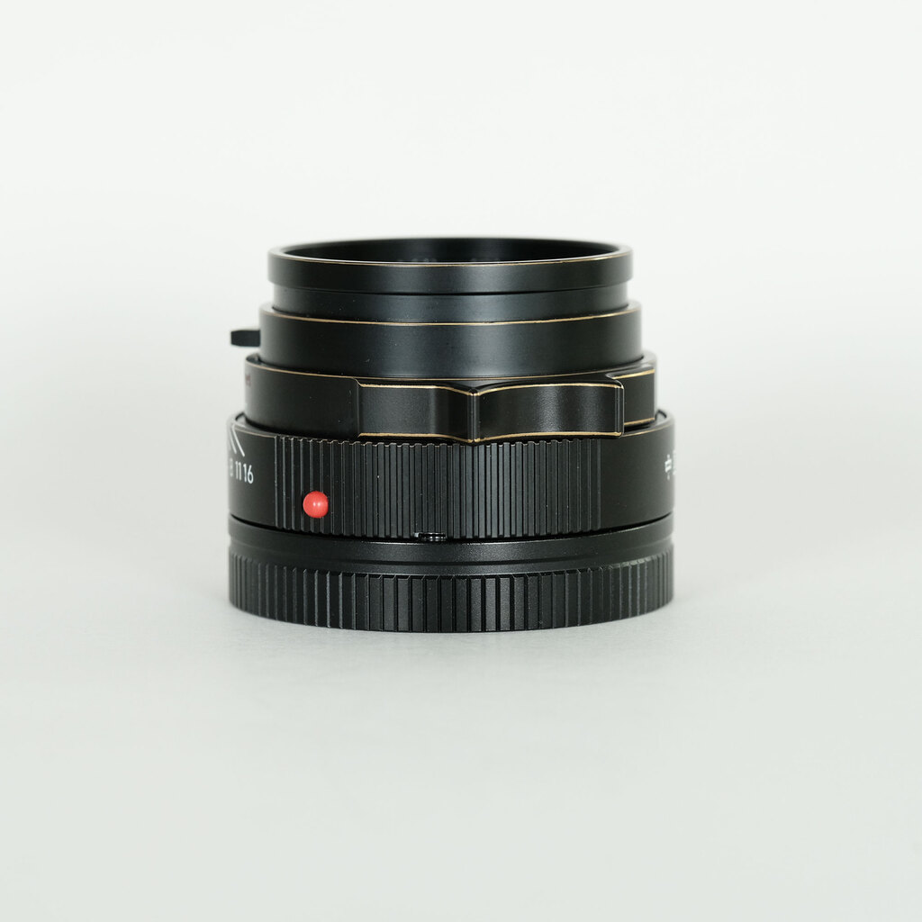 Light lens lab M 50mm f/2 ライカM用 ヴィンテージブラック セット(フード、UVフィルター付属)