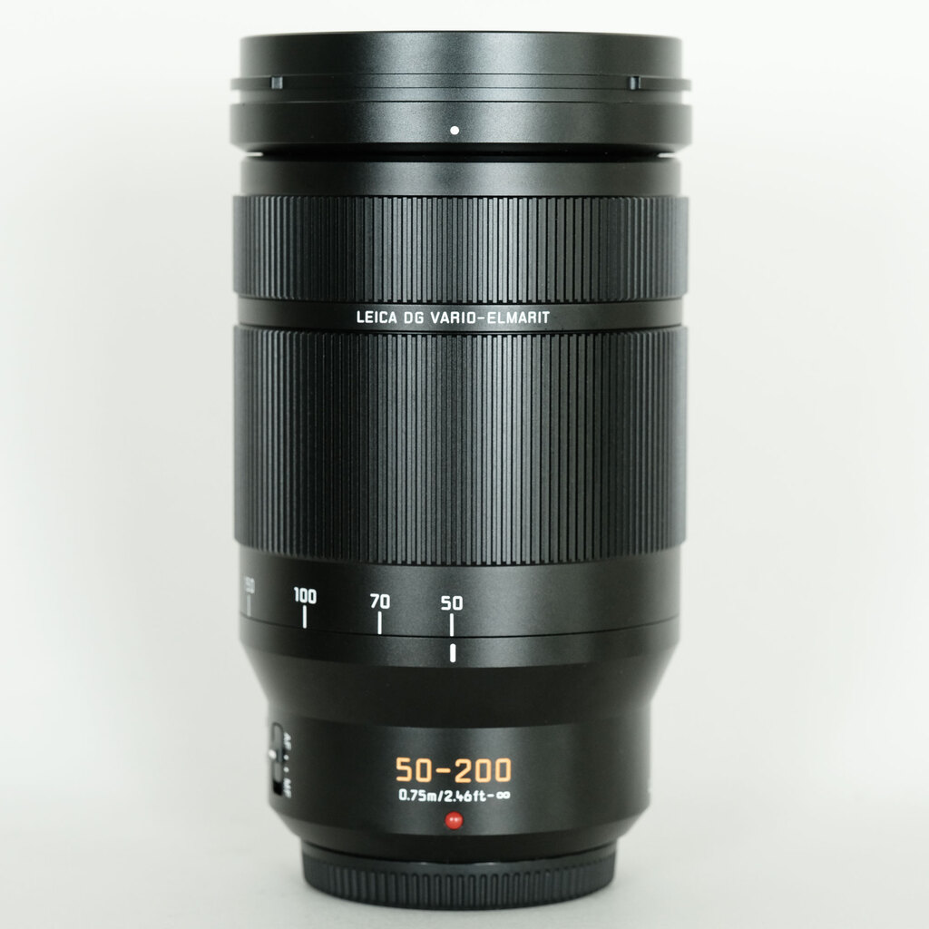 超美品 中古Panasonic LEICA H-ES50200 50-200mm LEICA DG VARIO-ELMARIT 50-200mm/F2.8-4.0 ASPH./POWER O.I.S.