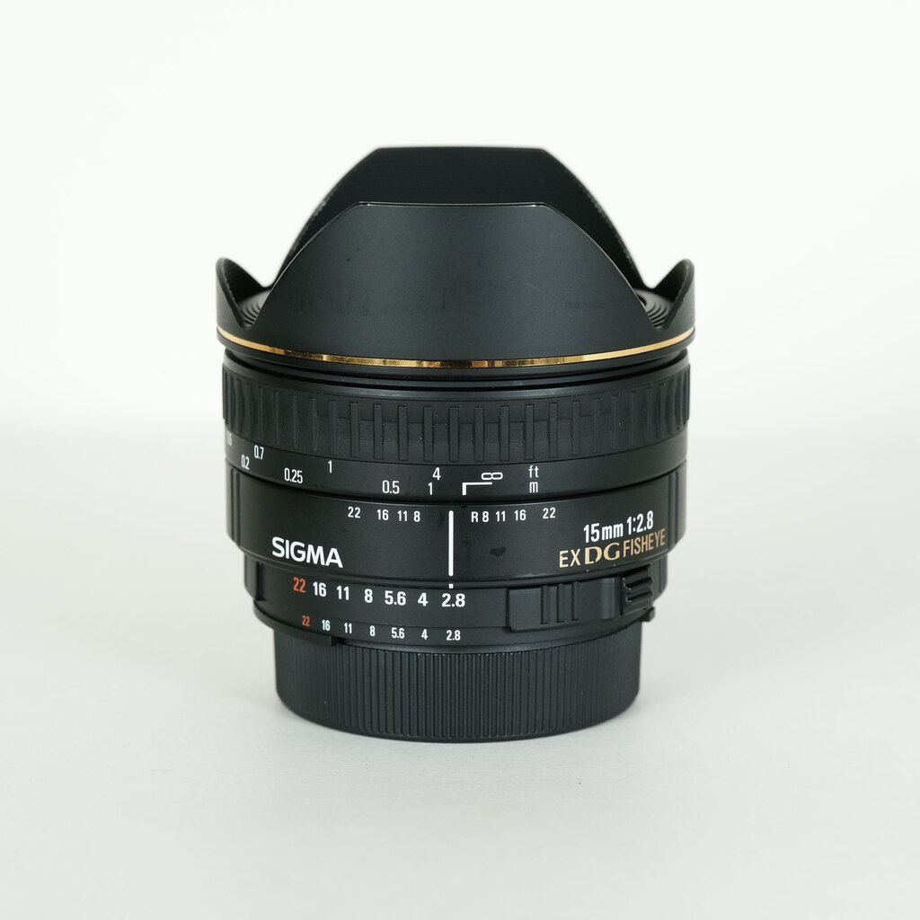 SIGMA 15mm F2.8EX DG DIAGONAL FISHEYE (jRFp)