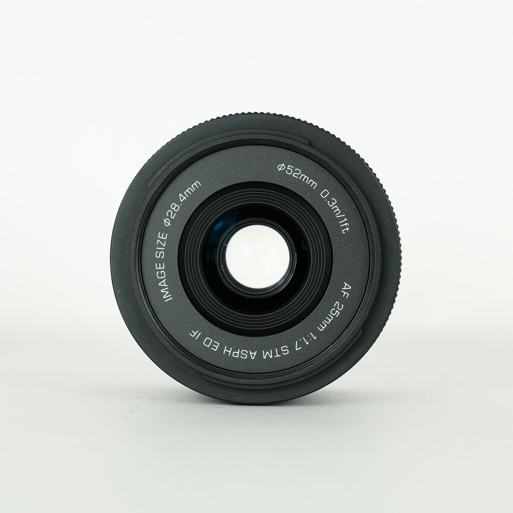 VILTROX AF 25mm F1.7 AIR STM ASPH ED IF（富士フイルムX用） ブラック