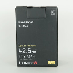 Panasonic LEICA DG NOCTICRON 42.5mm / F1.2 ASPH. / POWER O.I.S.