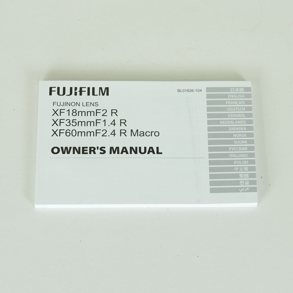 FUJIFILM XF35mmF1.4 R