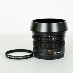 Panasonic LEICA DG SUMMILUX 15mm F1.7 ASPH. Panasonic LEICA DG SUMMILUX 15mm F1.7 ASPH.