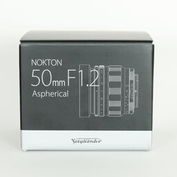 Voigtlander NOKTON 50mm F1.2 Aspherical E-mount (ソニーE用) Voigtlander NOKTON 50mm F1.2 Aspherical E-mount (ソニーE用)