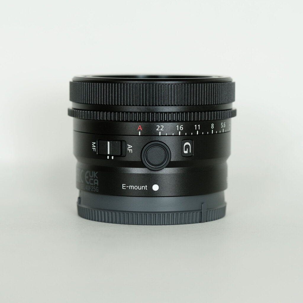 SONY FE 40mm F2.5 G SEL40F25G SONY FE 40mm F2.5 G SEL40F25G