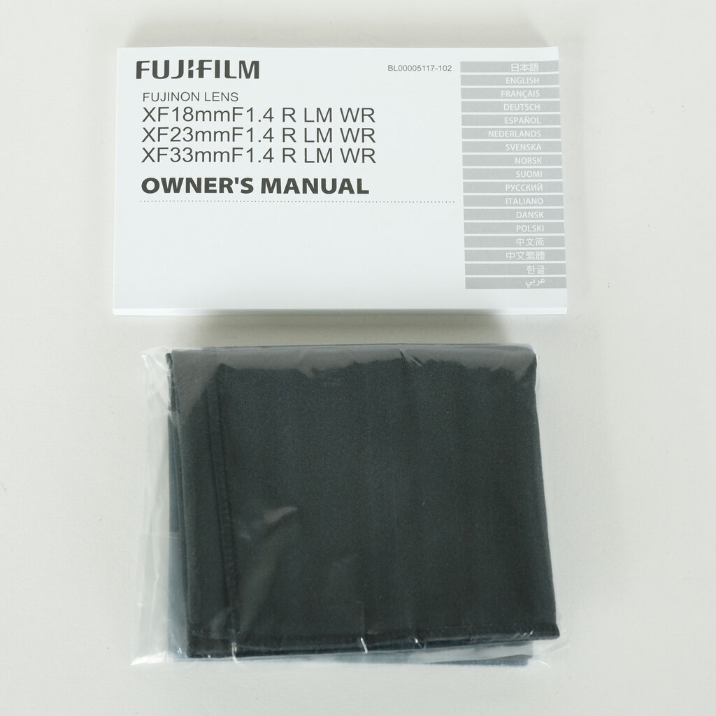 FUJIFILM XF23mmF1.4 R LM WR FUJIFILM XF23mmF1.4 R LM WR