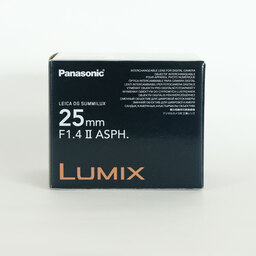 Panasonic LEICA DG SUMMILUX 25mm/F1.4 II ASPH. Panasonic LEICA DG SUMMILUX 25mm/F1.4 II ASPH.