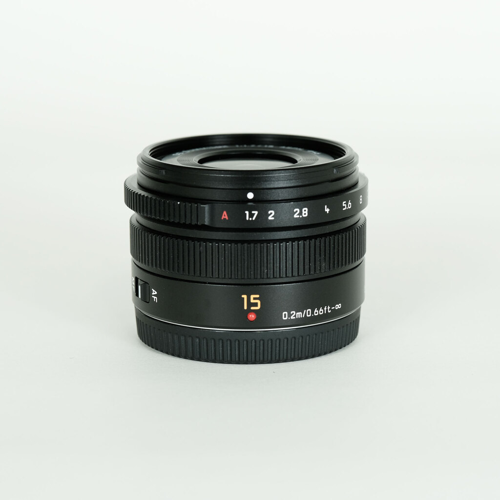 Panasonic LEICA DG SUMMILUX 15mm F1.7 ASPH. Panasonic LEICA DG SUMMILUX 15mm F1.7 ASPH.