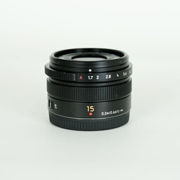 Panasonic LEICA DG SUMMILUX 15mm F1.7 ASPH. Panasonic LEICA DG SUMMILUX 15mm F1.7 ASPH.