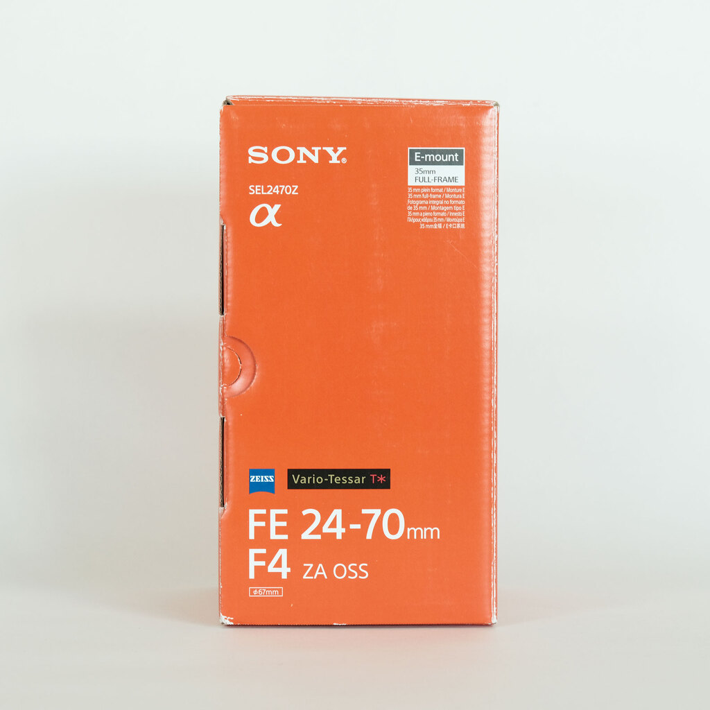 SONY Vario-Tessar T* FE 24-70mm F4 ZA OSS SEL2470Z SONY Vario-Tessar T* FE 24-70mm F4 ZA OSS SEL2470Z