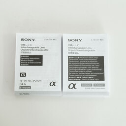 SONY FE PZ 16-35mm F4 G SELP1635G