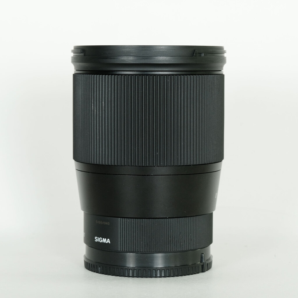 SIGMA 16mm F1.4 DC DN Eマウント 美品 フードキャップ付き 新品)SIGMA (シグマ) Contemporary 16mm F1.4 DC DN (ニコンZ