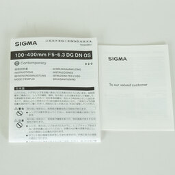 SIGMA 100-400mm F5-6.3 DG DN OS｜Contemporary [ソニーE用]