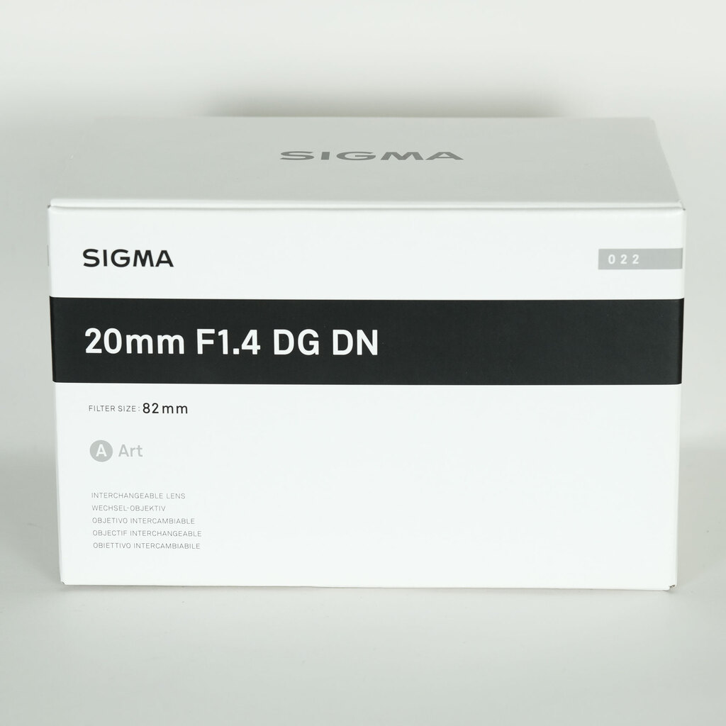 SIGMA 20mm F1.4 DG DN | Art [ソニーE用]