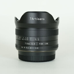 七工匠 7Artisans 7.5mm F2.8 FISH-EYE II ED (マイクロフォーサーズ用) ブラック