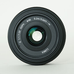 Panasonic LUMIX G 20mm F1.7 ASPH. H-H020 Panasonic LUMIX G 20mm F1.7 ASPH. H-H020