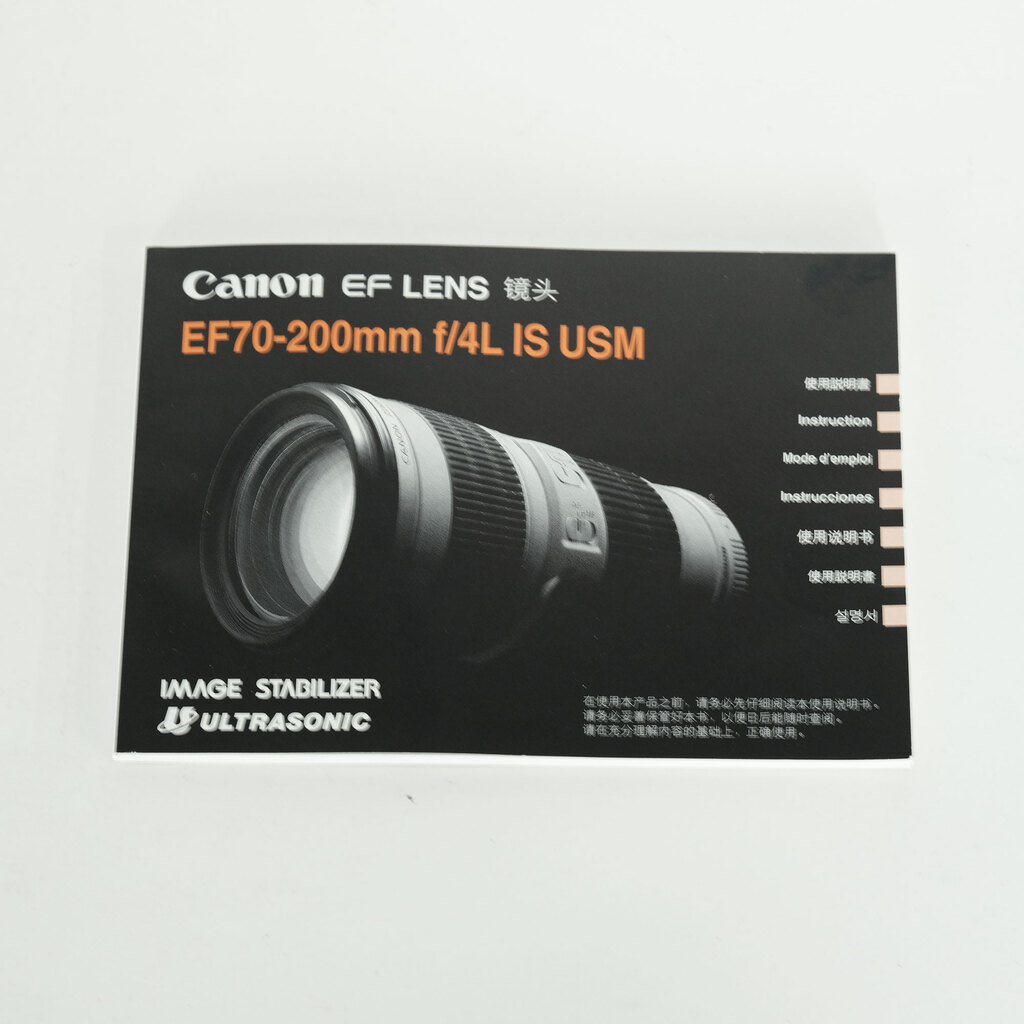 Canon EF70-200mm F4L IS USM Canon EF70-200mm F4L IS USM