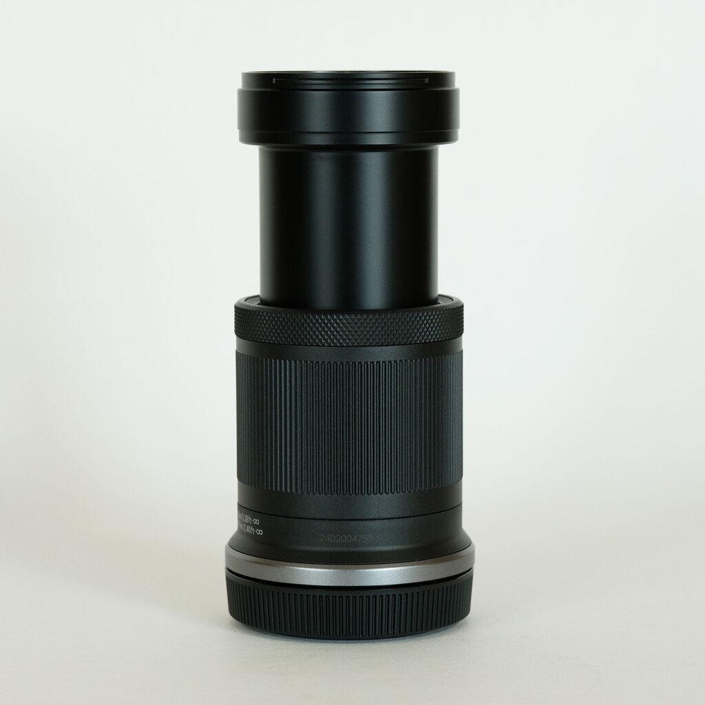 【美品】Canon望遠ズームレンズ /RF-S55-210mm ブラック キヤノン（Canon） RF-S55-210mm F5-7.1 IS STM ブラック APS-C専用