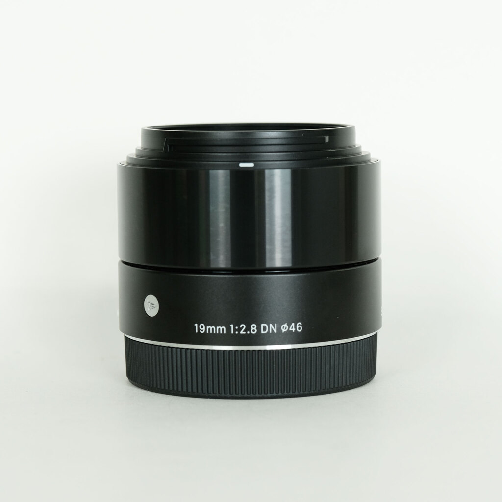 SIGMA A 19mm F2.8 DN (ソニーE用) ブラック SIGMA A 19mm F2.8 DN (ソニーE用) ブラック