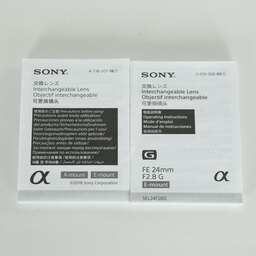 SONY FE 24mm F2.8 G SEL24F28G SONY FE 24mm F2.8 G SEL24F28G
