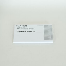 FUJIFILM XF27mmF2.8 R WR