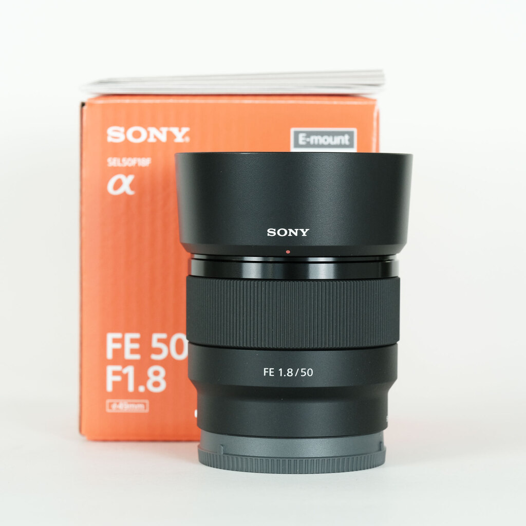 【美品】SONY FE 50mm F1.8 レンズ FE 50mm F1.8 | デジタル一眼カメラα（アルファ） | ソニー