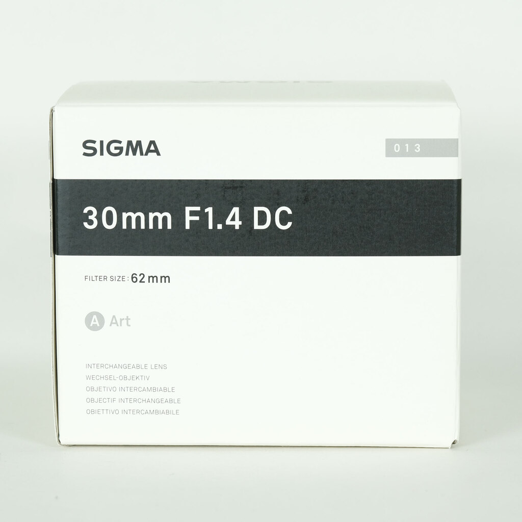 SIGMA 30mm F1.4 DC HSM | Art [キヤノン用]