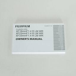 FUJIFILM XF23mmF1.4 R LM WR