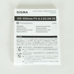 SIGMA 100-400mm F5-6.3 DG DN OS｜Contemporary [ソニーE用]