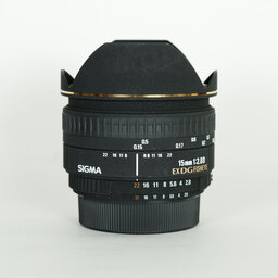 SIGMA 15mm F2.8EX DG DIAGONAL FISHEYE (ニコンF用)