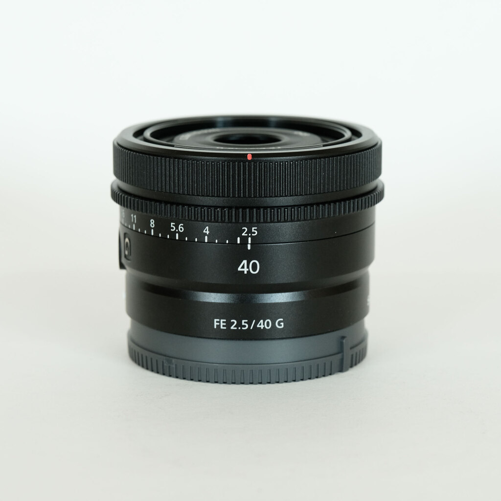 【極美品】SONY SEL40F25G 単焦点40mm 最強のお出かけ用単焦点レンズ！FE 40mm F2.5G レビュー