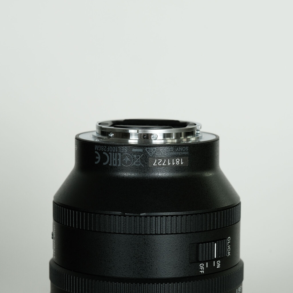 SONY FE 100mm F2.8 STF GM OSS SEL100F28GM