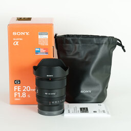 SONY FE 20mm F1.8 G SEL20F18G SONY FE 20mm F1.8 G SEL20F18G
