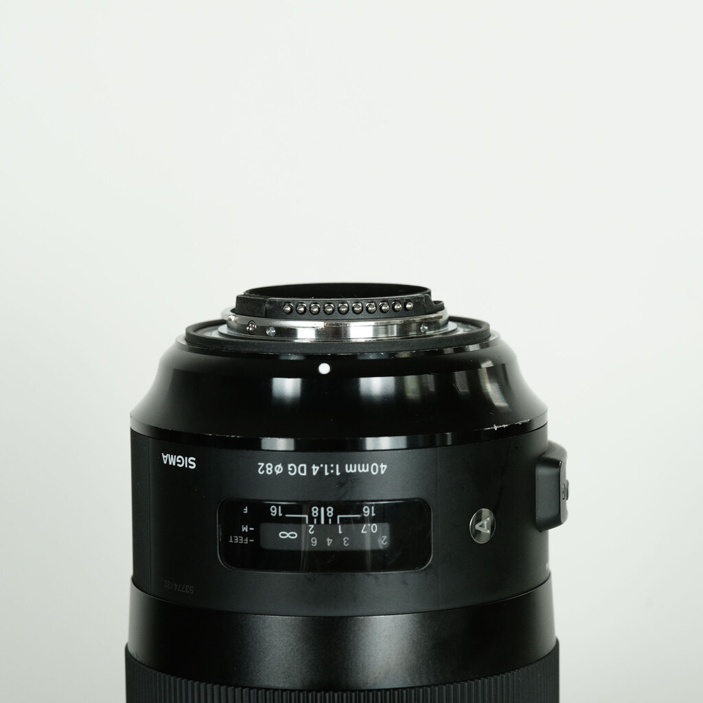 SIGMA 40mm F1.4 DG HSM｜Art [ニコンF用]