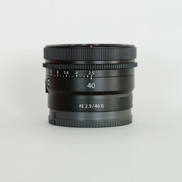 SONY FE 40mm F2.5 G SEL40F25G SONY FE 40mm F2.5 G SEL40F25G