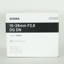 SIGMA 16-28mm F2.8 DG DN｜Contemporary [ソニーE用]