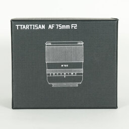 銘匠光学 TTArtisan AF 75mm f/2 ソニーE用 ブラック 銘匠光学 TTArtisan AF 75mm f/2 ソニーE用 ブラック