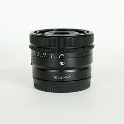 SONY FE 40mm F2.5 G SEL40F25G SONY FE 40mm F2.5 G SEL40F25G