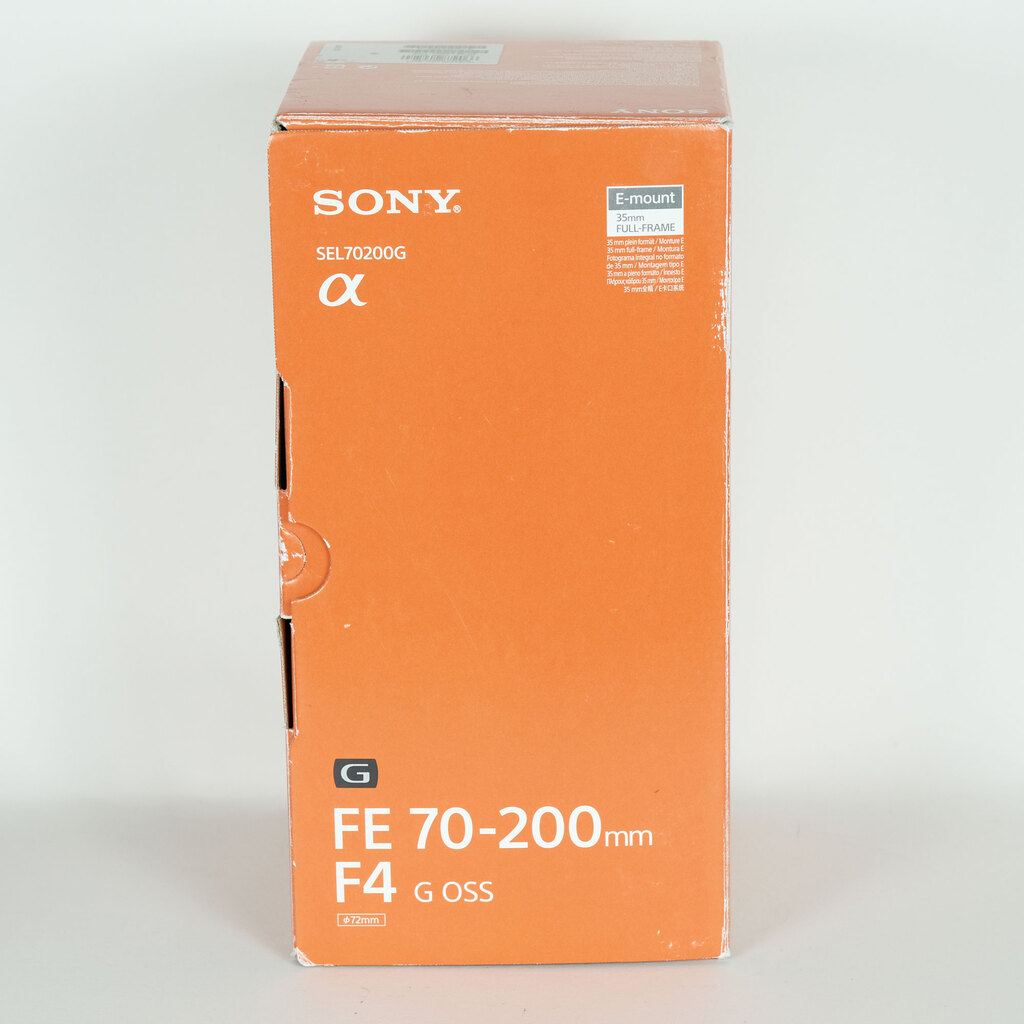 SONY FE 70-200mm F4 G OSS SEL70200G SONY FE 70-200mm F4 G OSS SEL70200G