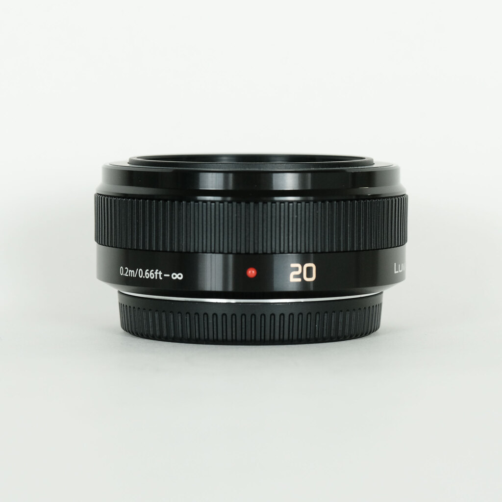 Panasonic - LUMIX G 20mm F1.7 II ASPH  / 元箱有 / おまけ付き 初めての40mm相当単焦点：パナソニック LUMIX G 20mm / F1.7 II