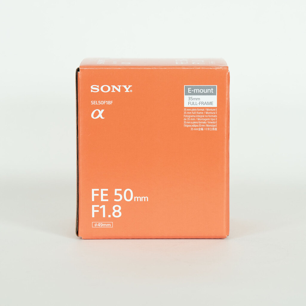 SONY FE 50mm F1.8 SEL50F18F SONY FE 50mm F1.8 SEL50F18F