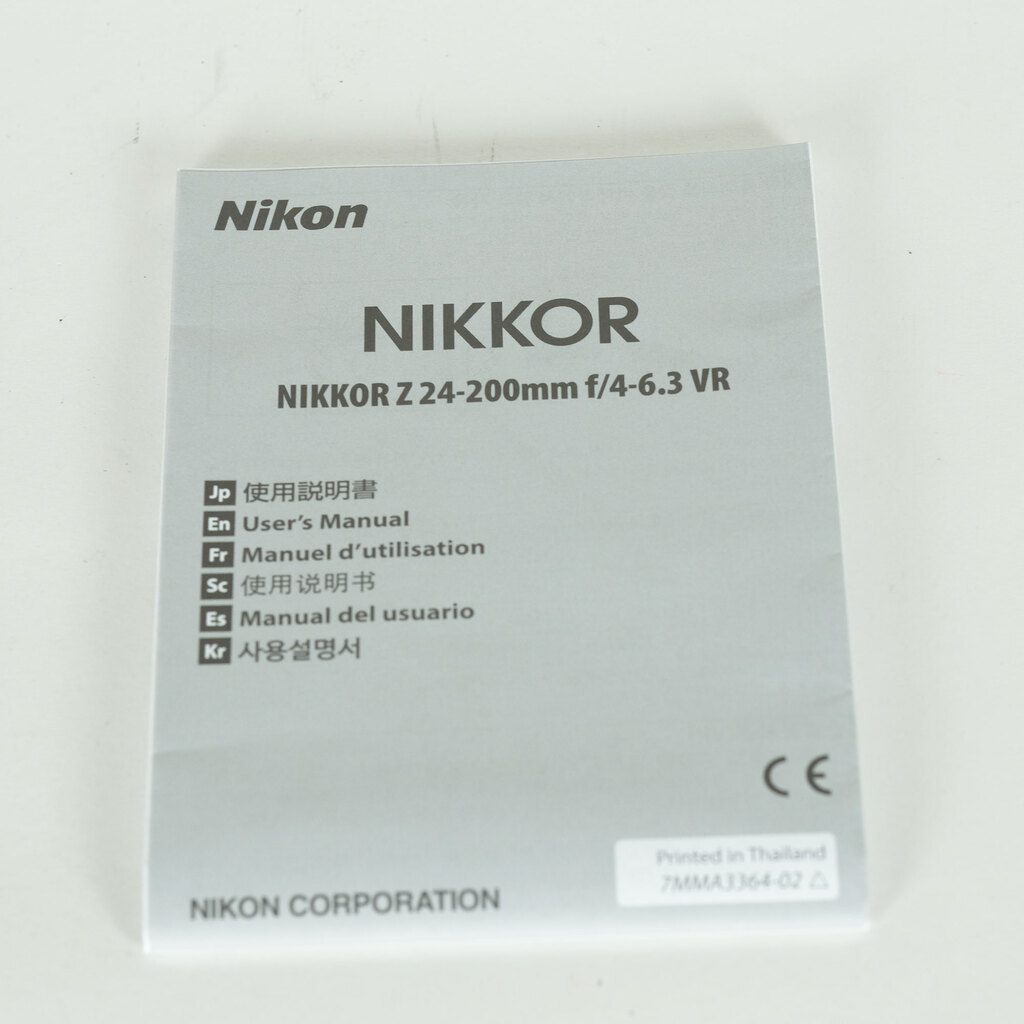 Nikon NIKKOR Z 24-200mm f/4-6.3 VR