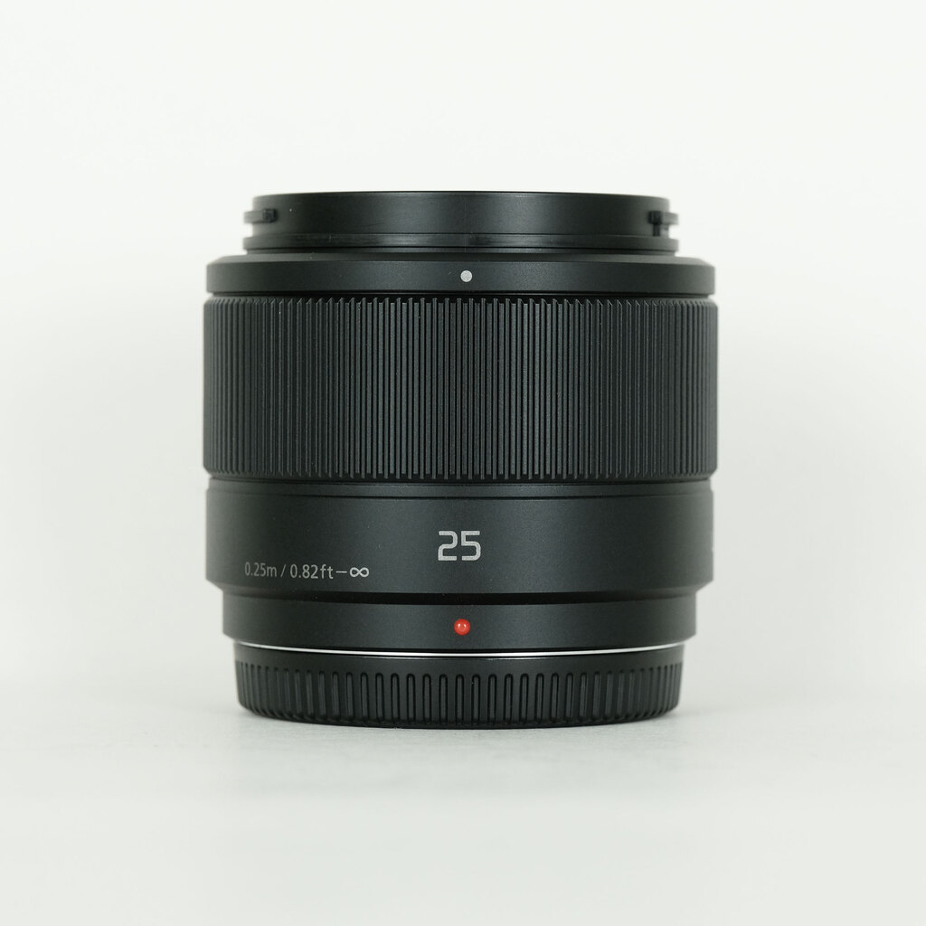 【美品】 Panasonic LUMIX G 25 1.7 ASPH レンズ Panasonic(パナソニック) LUMIX G 25mm F1.7 ASPH. シルバー H