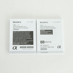 SONY FE 100mm F2.8 STF GM OSS SEL100F28GM SONY FE 100mm F2.8 STF GM OSS SEL100F28GM