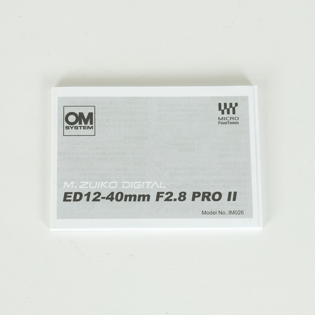 OLYMPUS M.ZUIKO DIGITAL ED 12-40mm F2.8 PRO II OLYMPUS M.ZUIKO DIGITAL ED 12-40mm F2.8 PRO II
