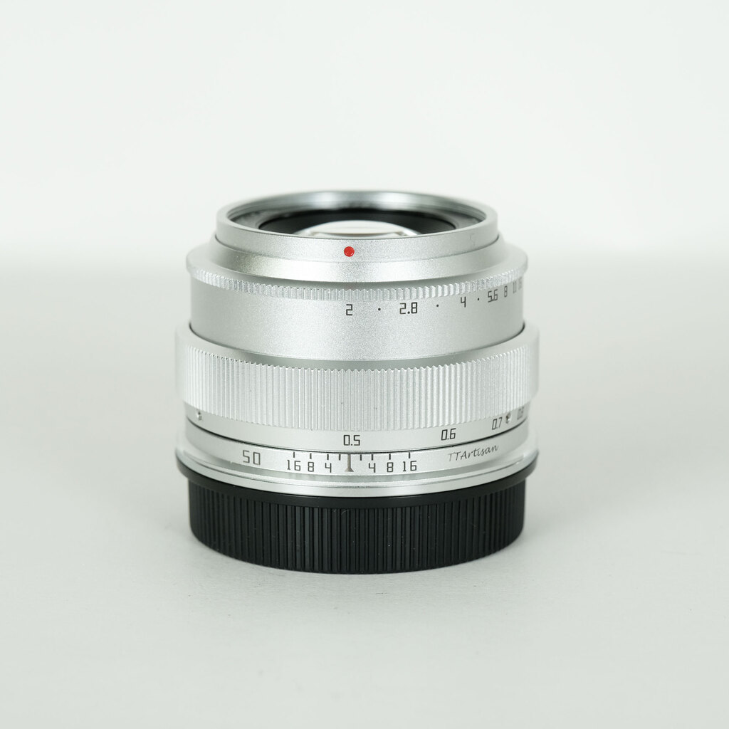 銘匠光学 TTArtisan 50mm F2 (ライカSL/TL用) シルバー