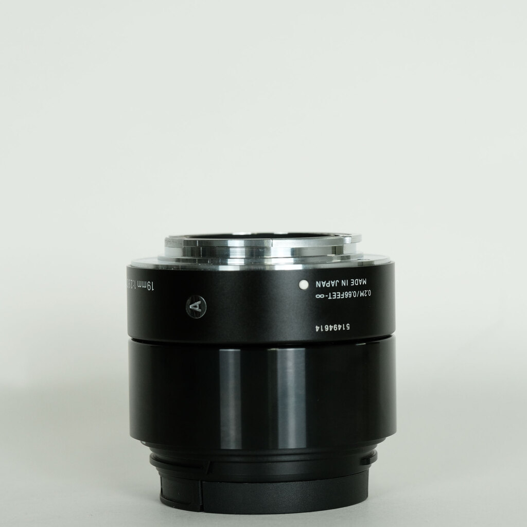 SIGMA A 19mm F2.8 DN (ソニーE用) ブラック SIGMA A 19mm F2.8 DN (ソニーE用) ブラック