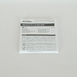 SIGMA 85mm F1.4 DG DN｜Art [ソニーE用]